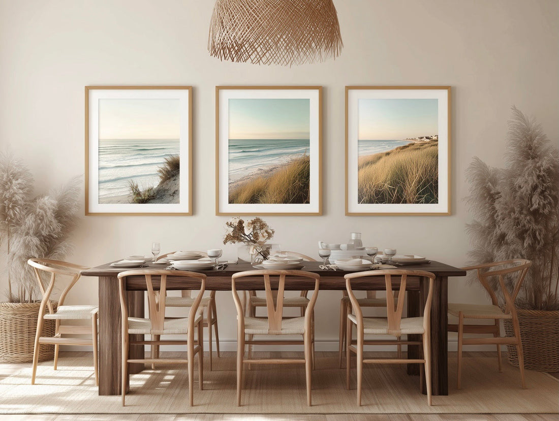 Diptychs, Triptychs and Gallery Walls: The Art of Curating Coastal Prints