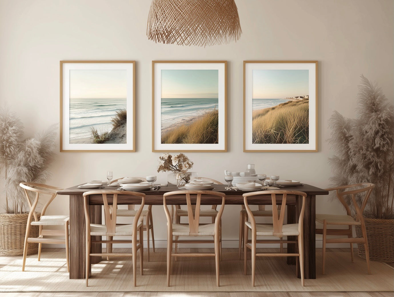 Diptychs, Triptychs and Gallery Walls: The Art of Curating Coastal Prints