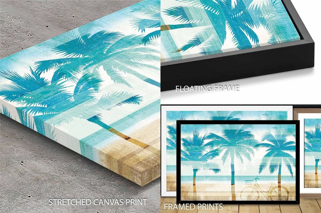 Beachscape Palms I