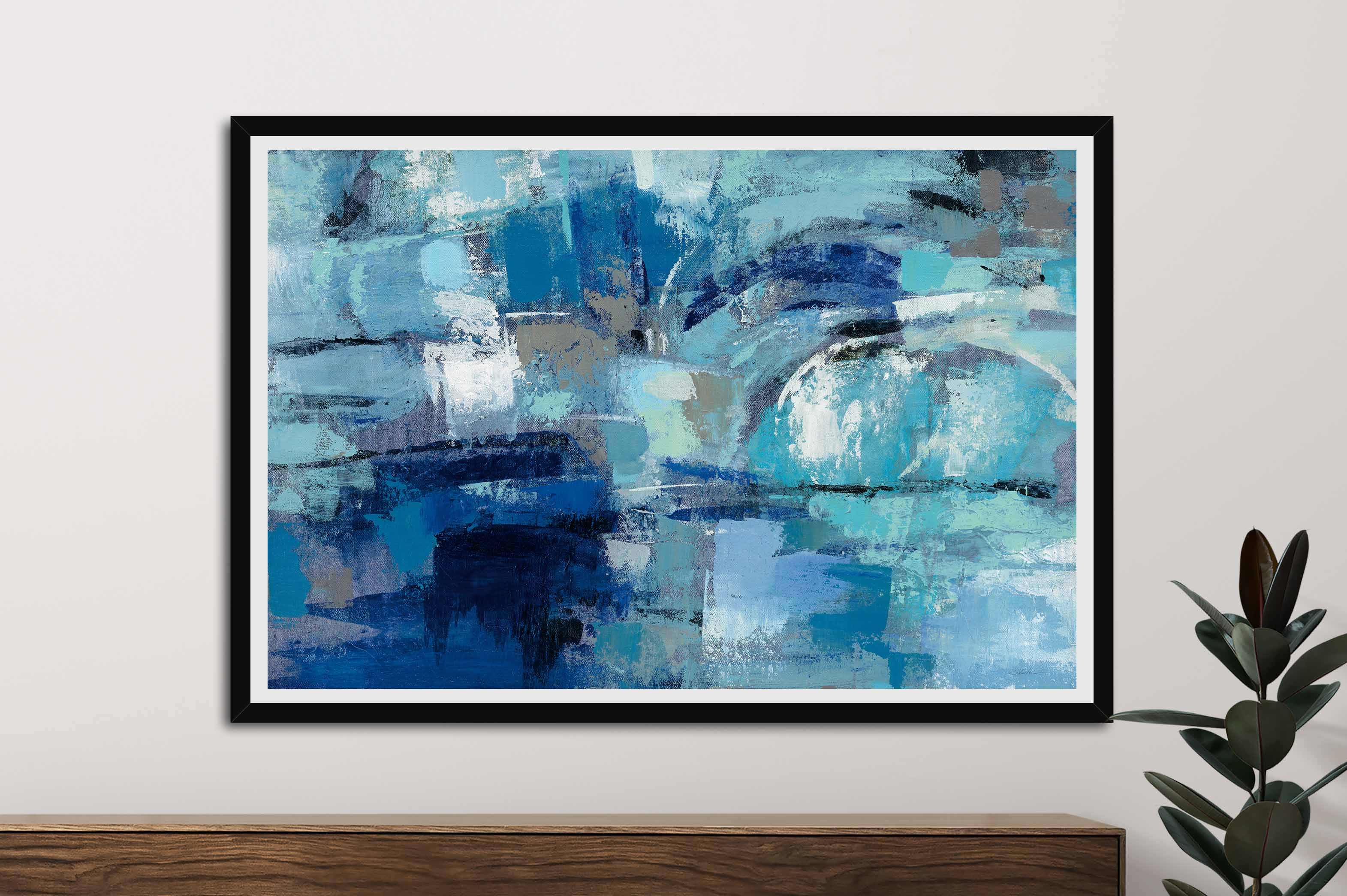 Blue Ultramarine Waves