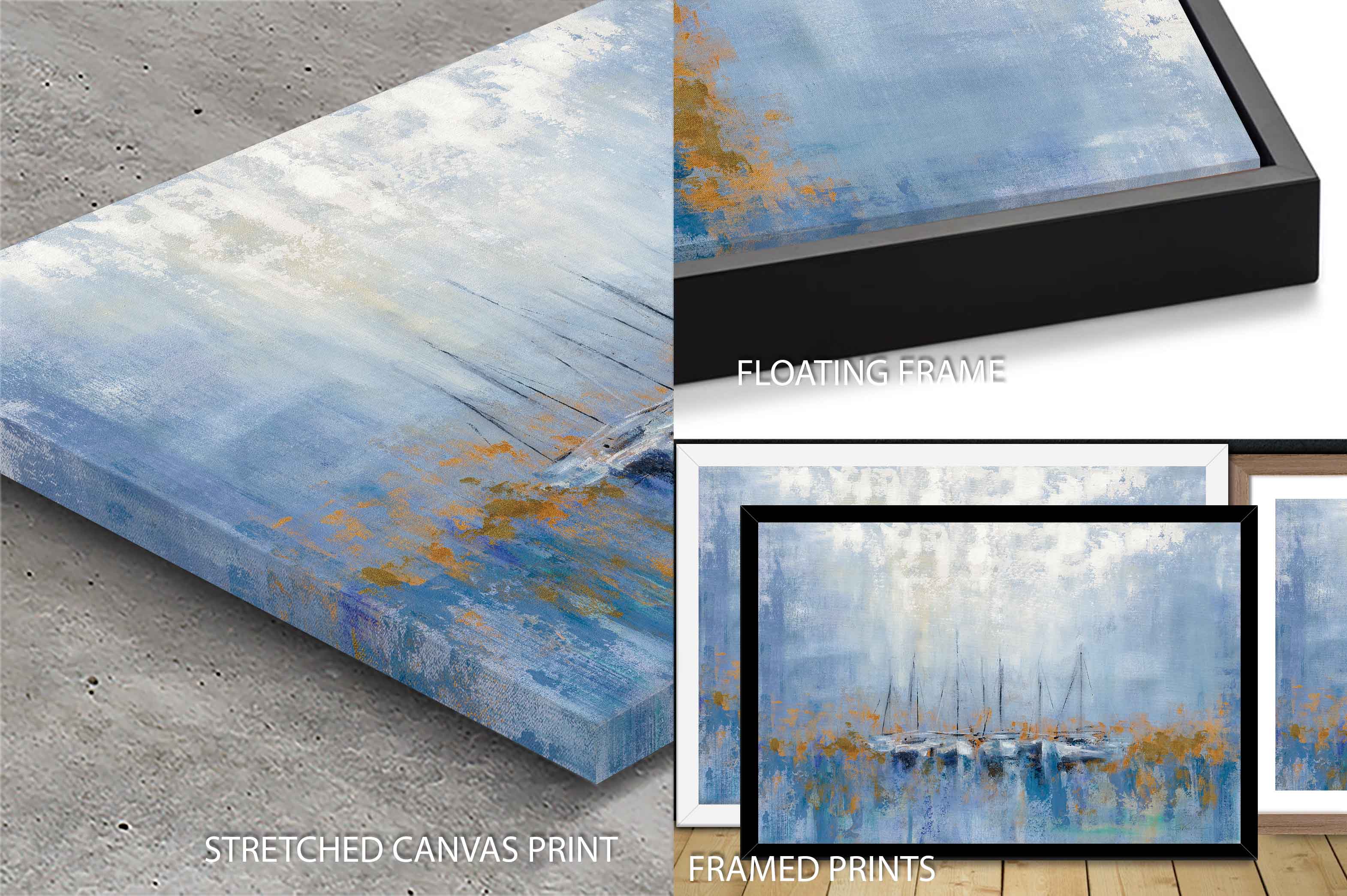 Boats in the Harbor I