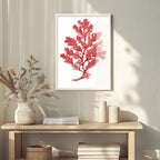 Botanical Red Coral I