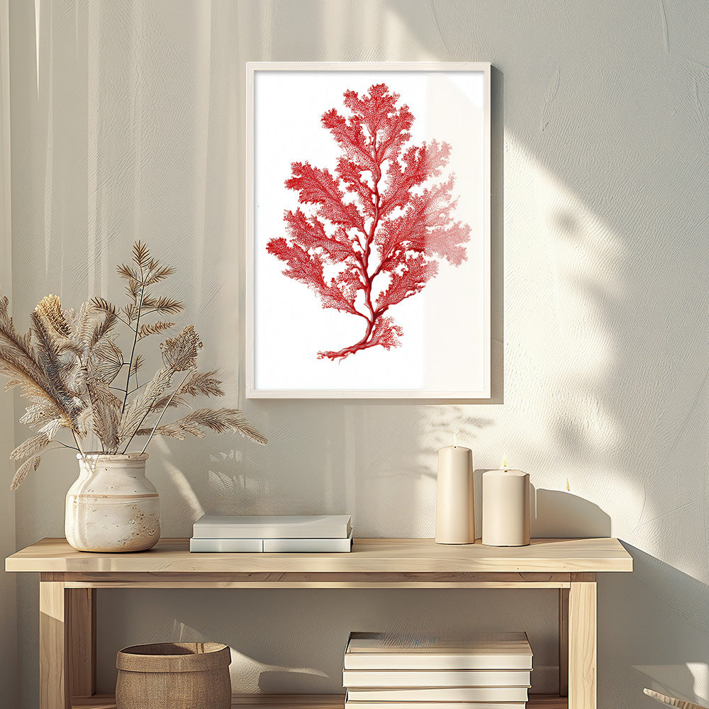 Botanical Red Coral I