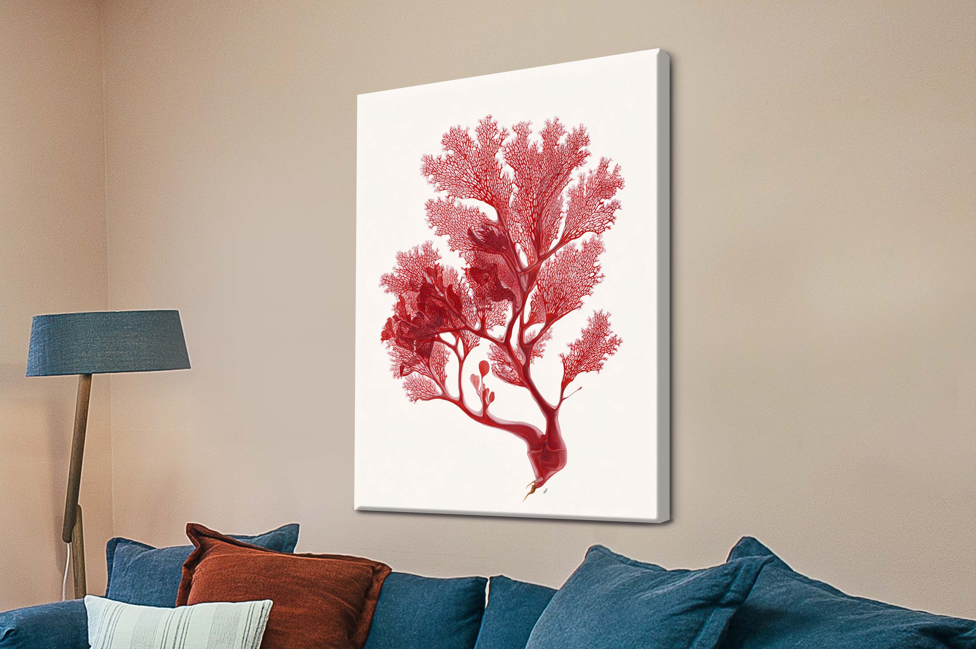 Botanical Red Coral II