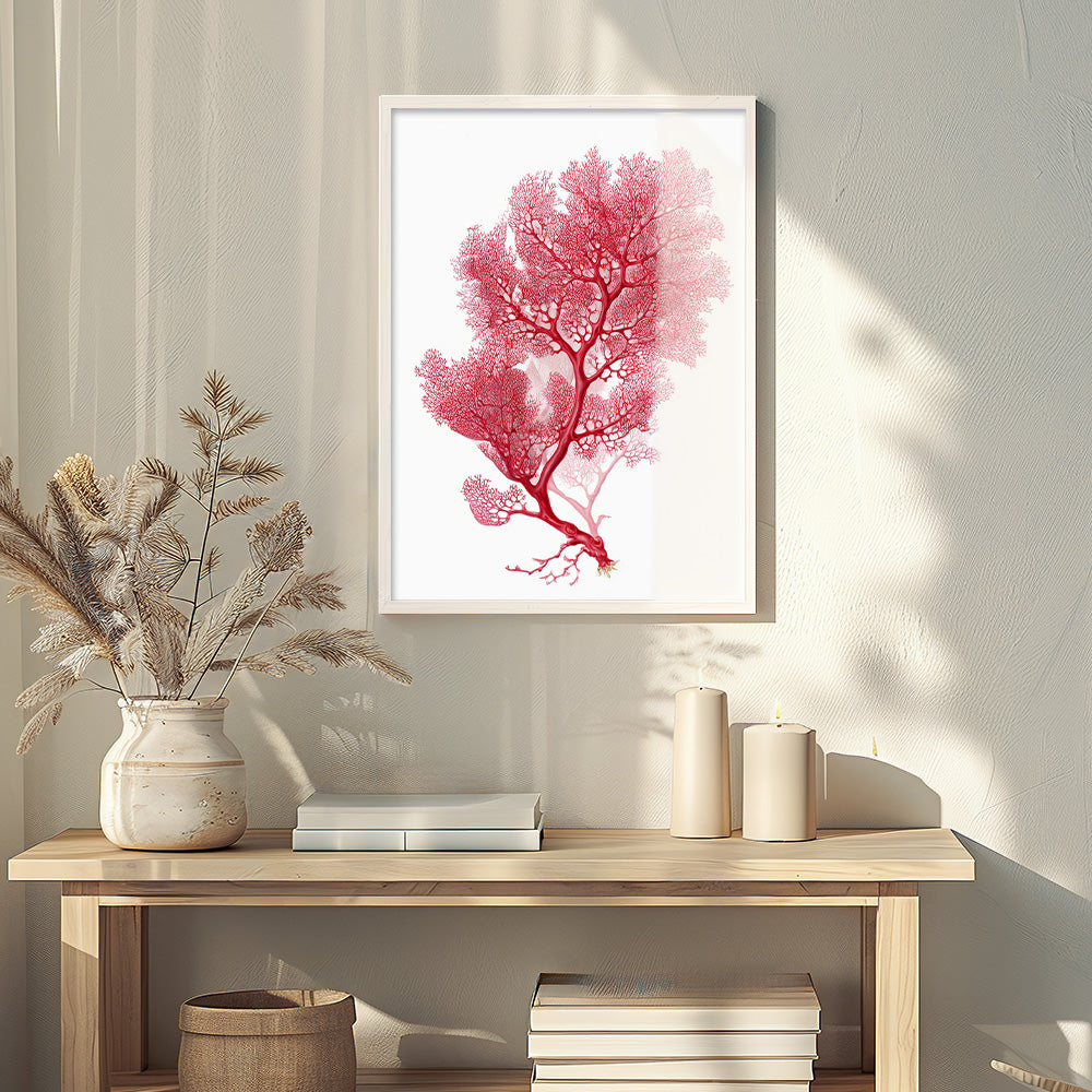 Botanical Red Coral III