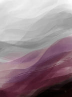 Calming Waves II Plum