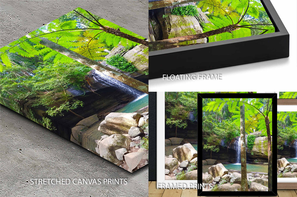 Water Fall Cleanse Cleansing Waterfall – Coastal Fine Art by Karin Roberts | Salt & Sol ...