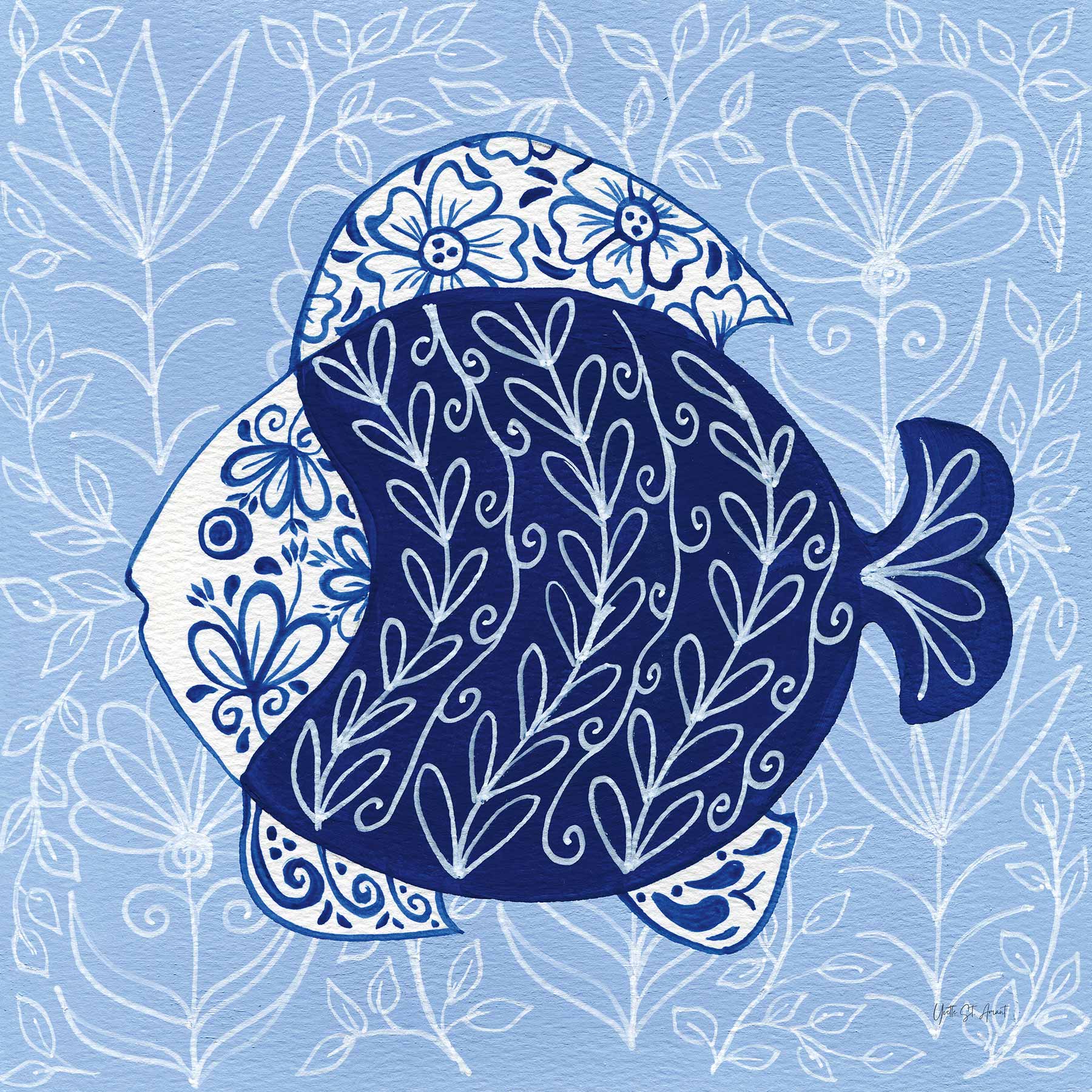 Coastal Chinoiserie IV