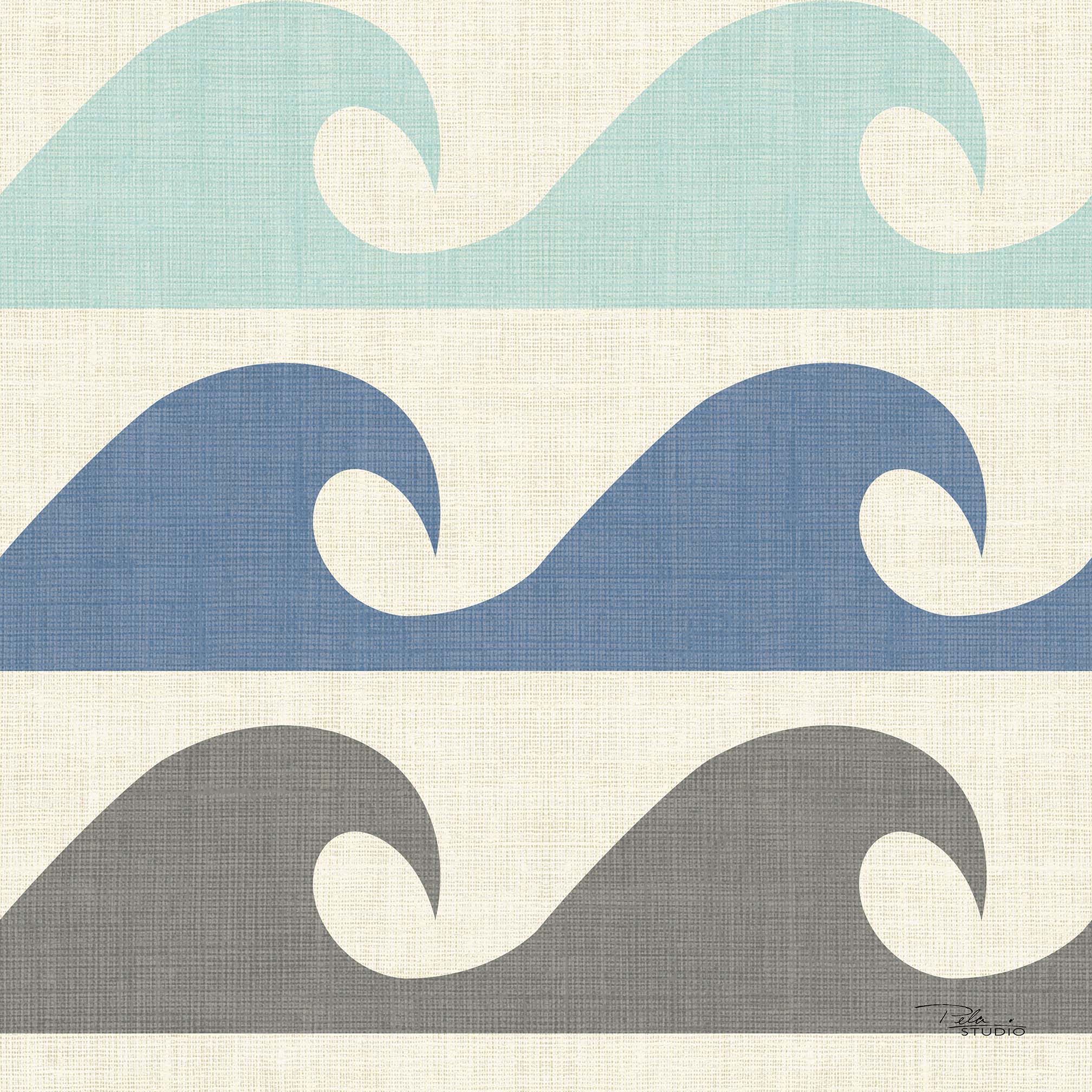 Coastal Farmhouse Pattern IIID by Pela Studio | Beach House Art – Salt ...