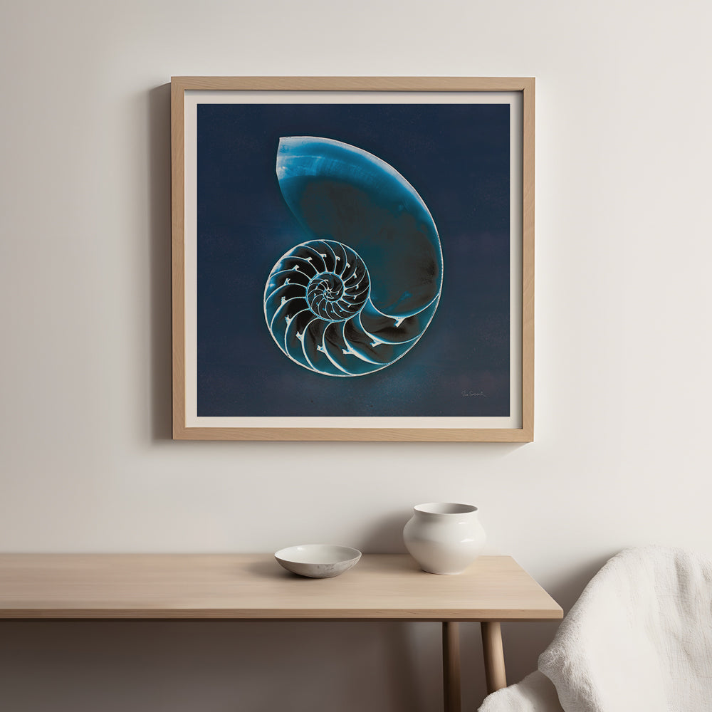 Cyanotype Sea II by Sue Schlabach