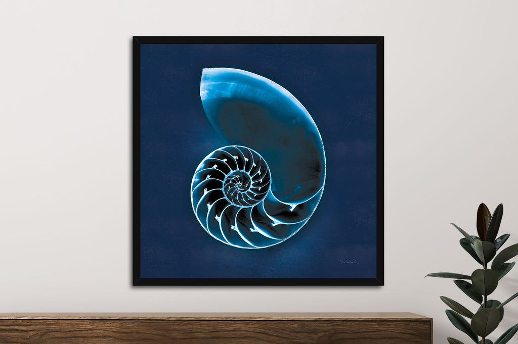 Cyanotype Sea II by Sue Schlabach