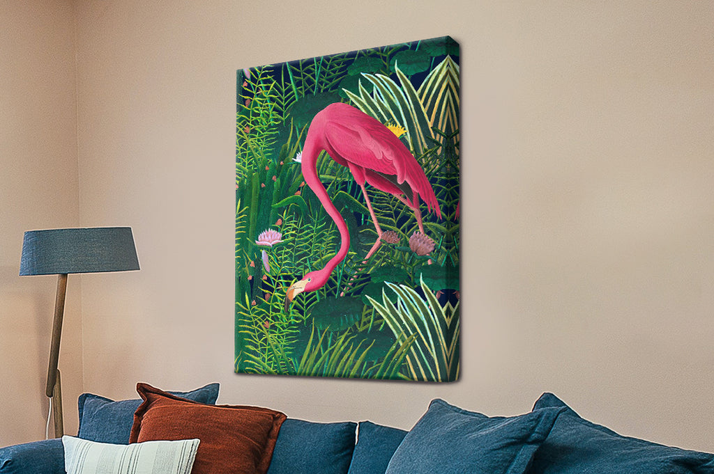 Henri Rousseau–Audubon Tropical Portrait Layout