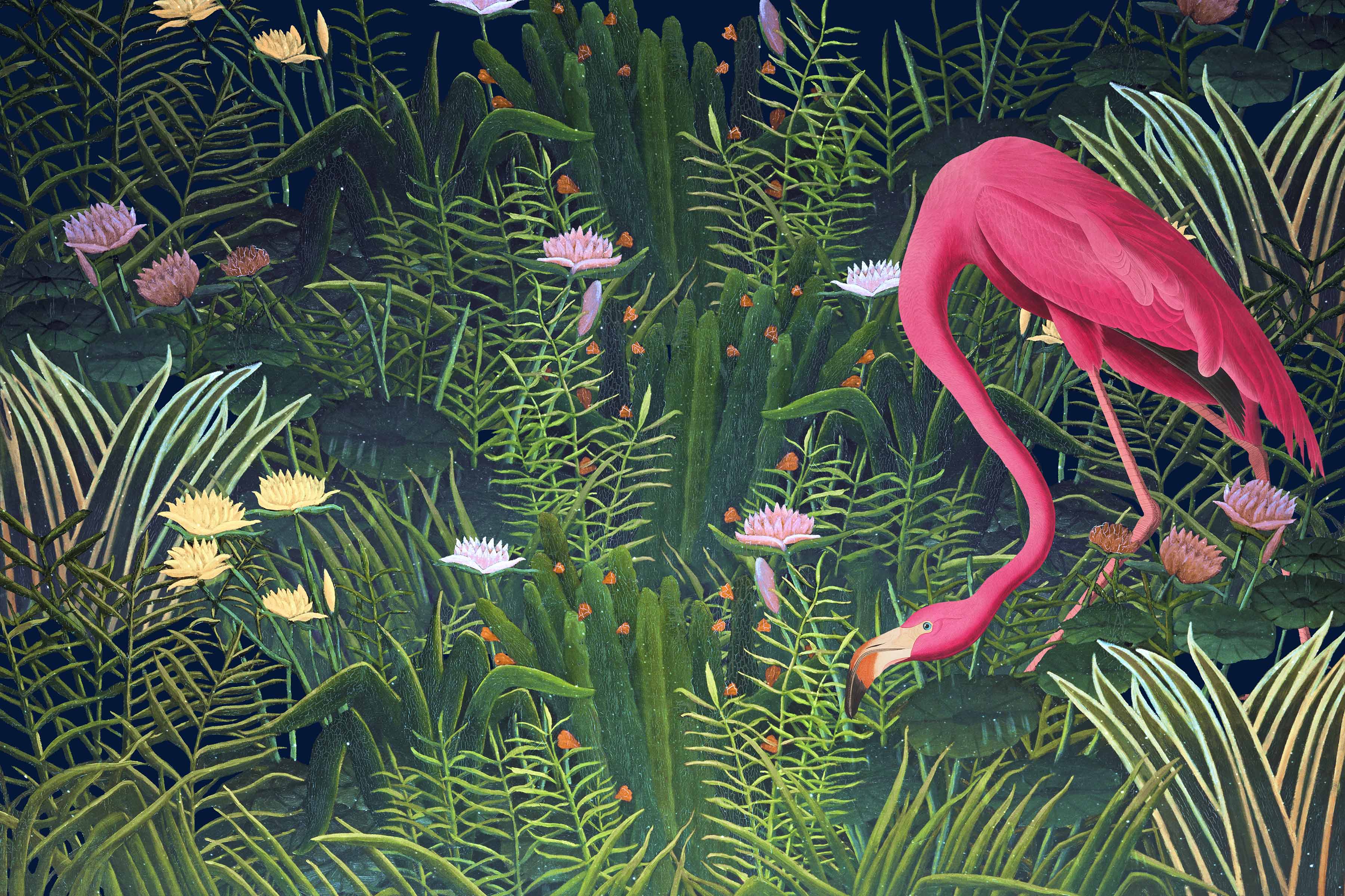 Henri Rousseau-Audubon Tropical Landscape