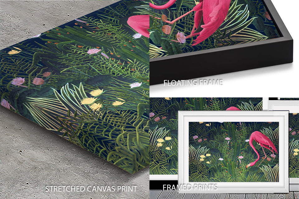 Henri Rousseau-Audubon Tropical Landscape