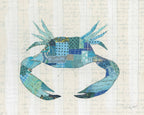 In the Ocean II coastal canvas print by Courtney Prahl