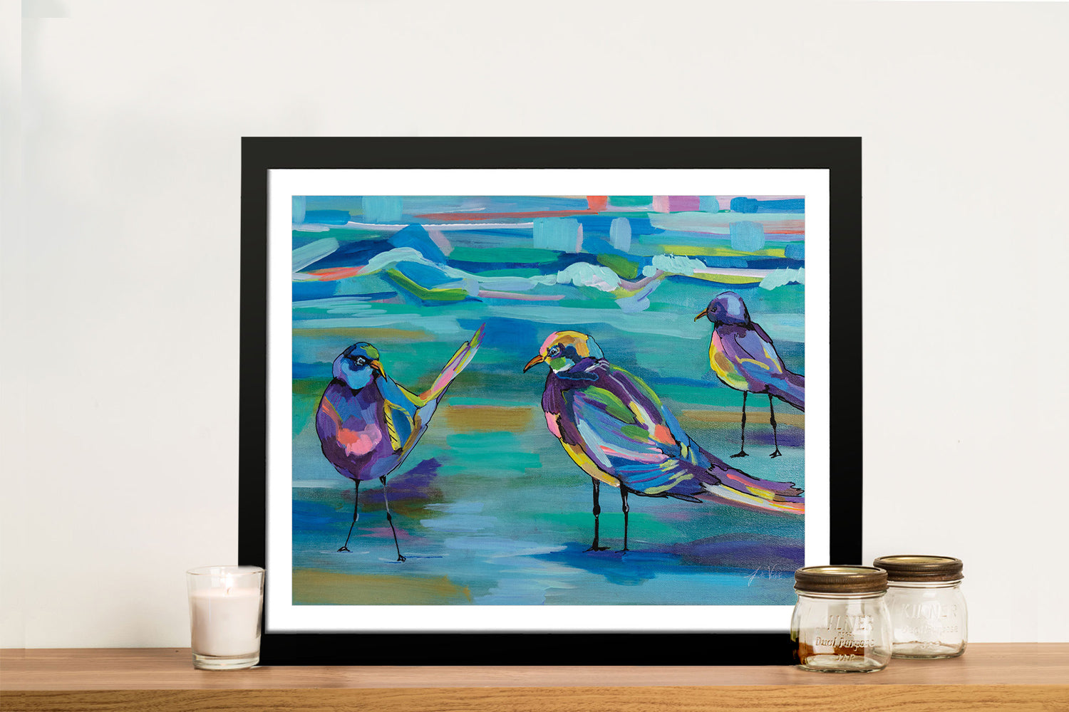 Indigo Gulls — Jeanette Vertentes