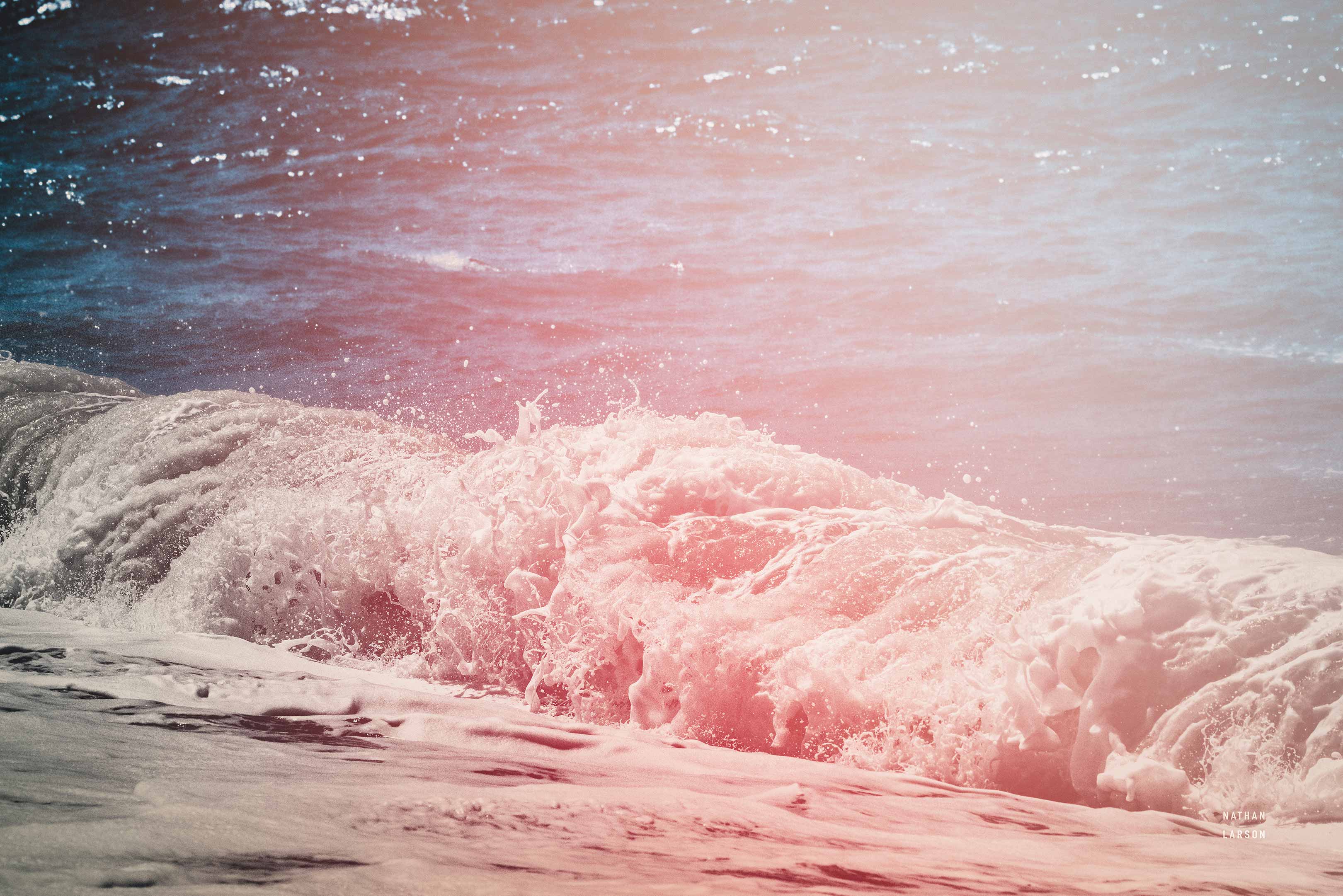 Lost Coast Waves Pink II