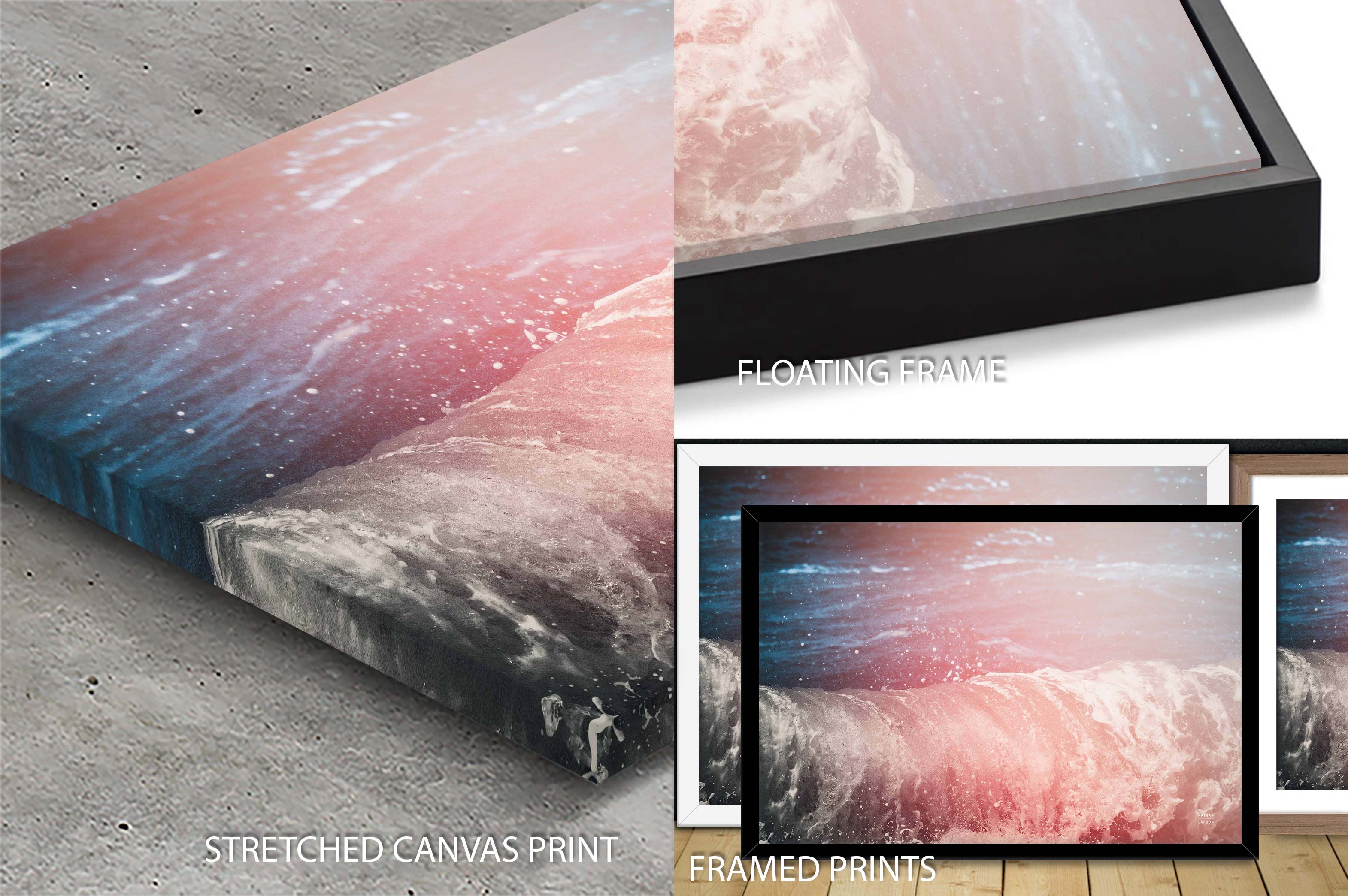 Lost Coast Waves Pink IV