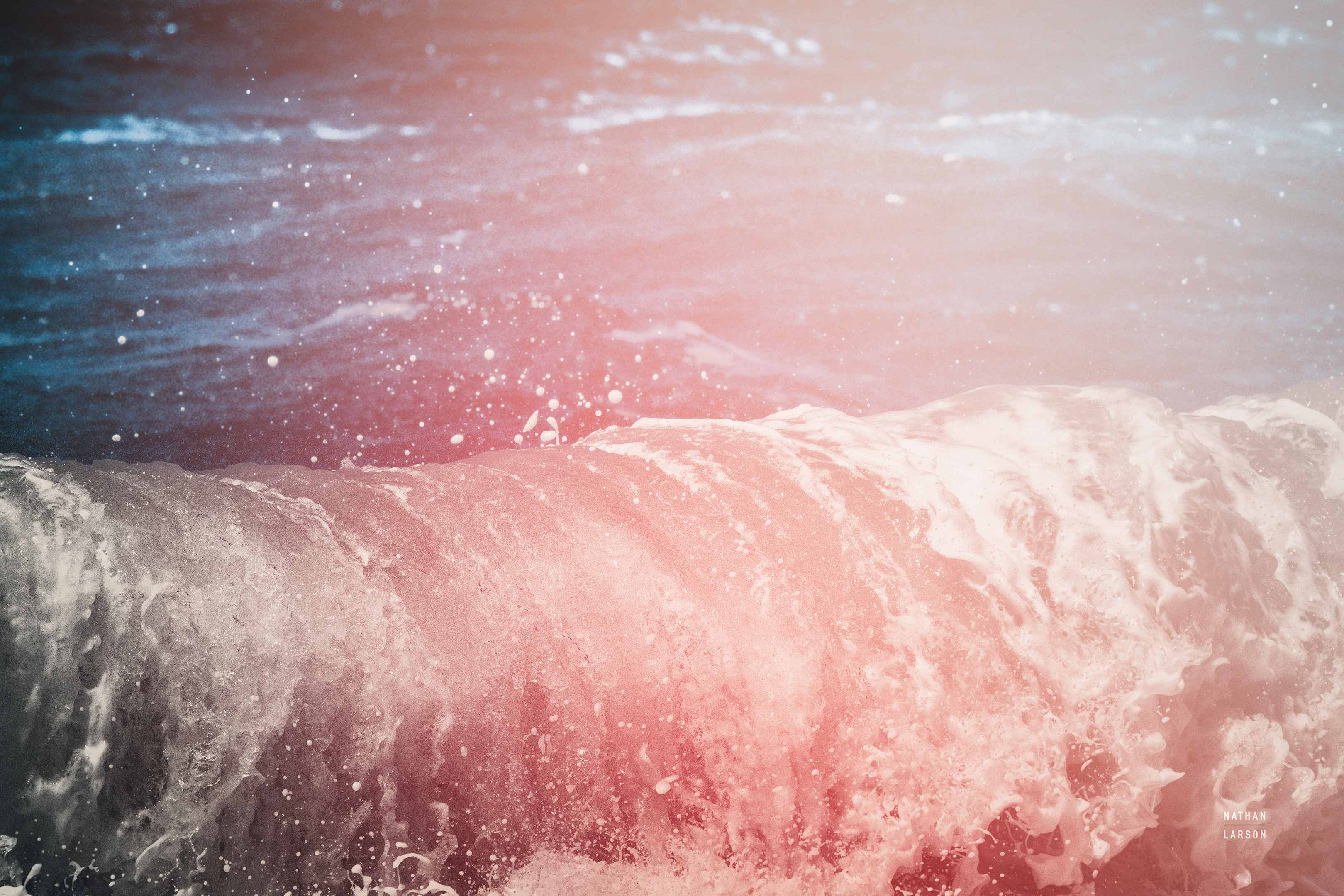 Lost Coast Waves Pink IV