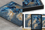 Moonlit Medusae III triptych archival paper print