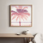 Beachscape Palms II Pink Purple