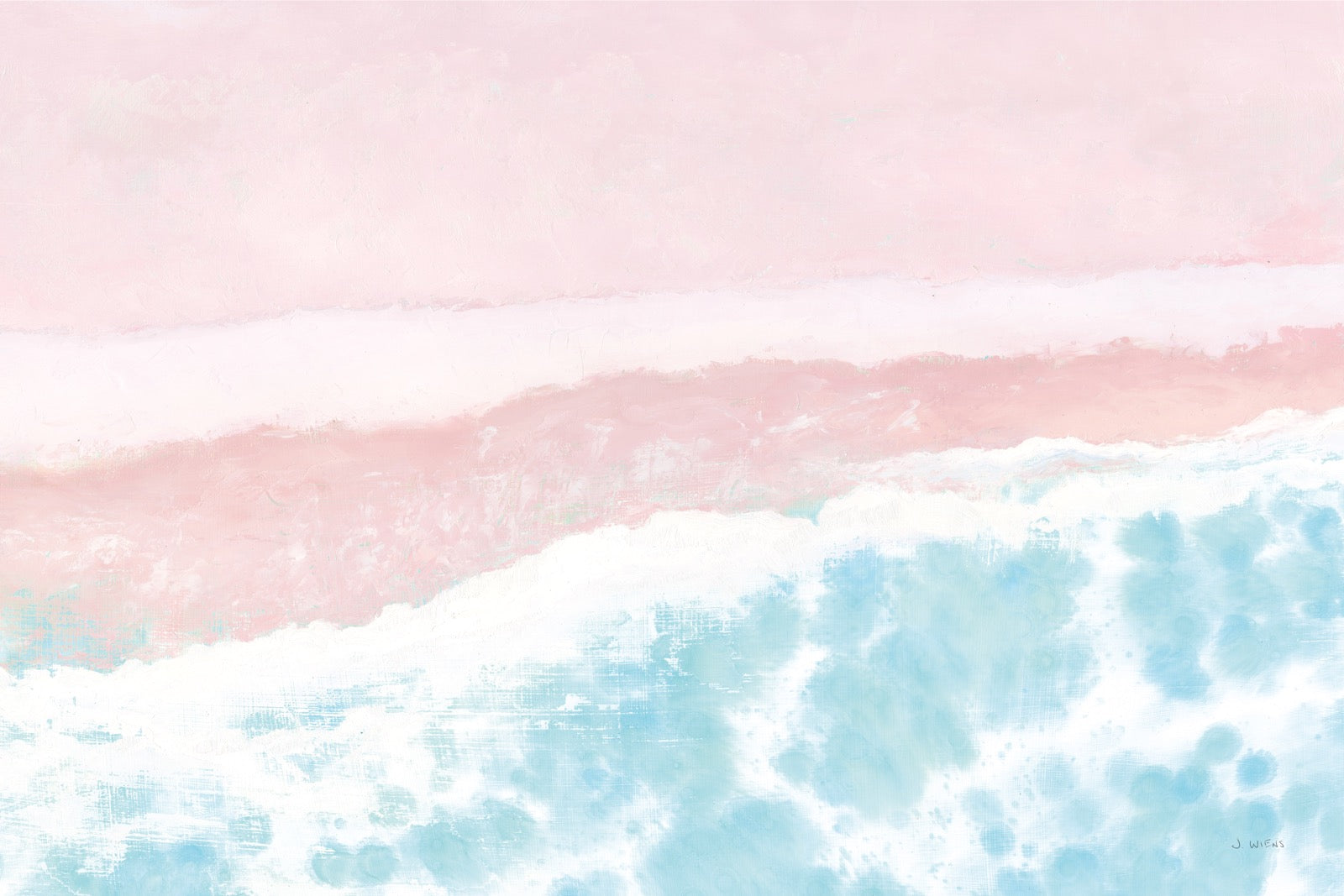 Sky Seaview I No Umbrellas Pink