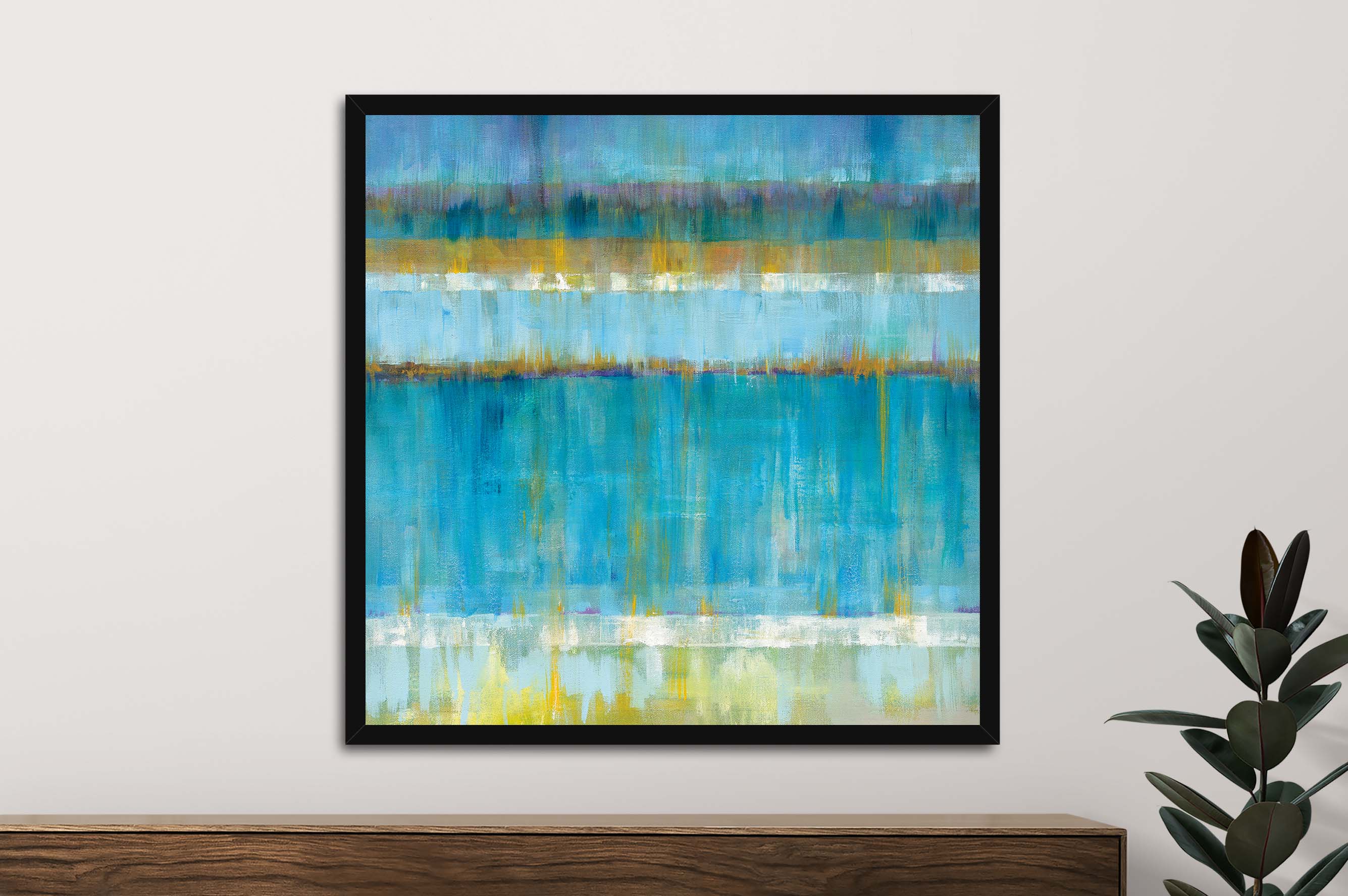 Ocean Abstract Stripes