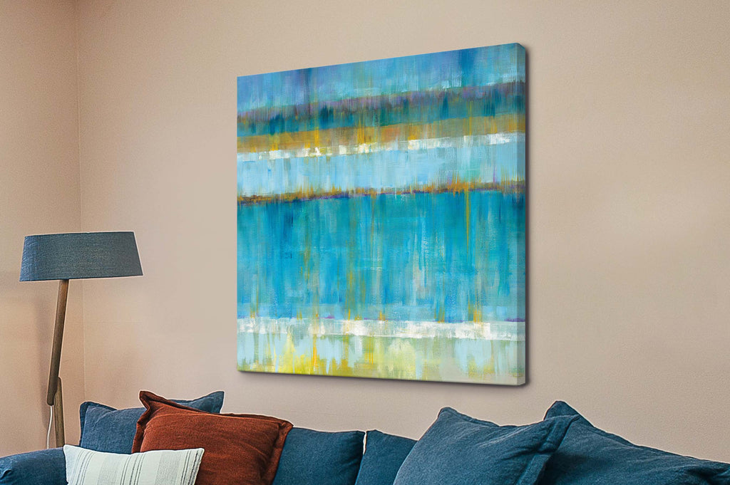 Ocean Abstract Stripes