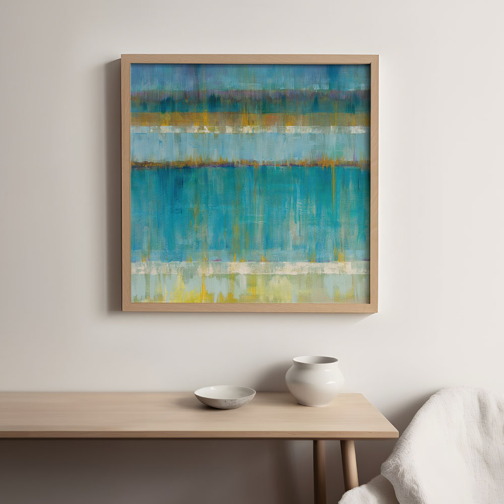 Ocean Abstract Stripes