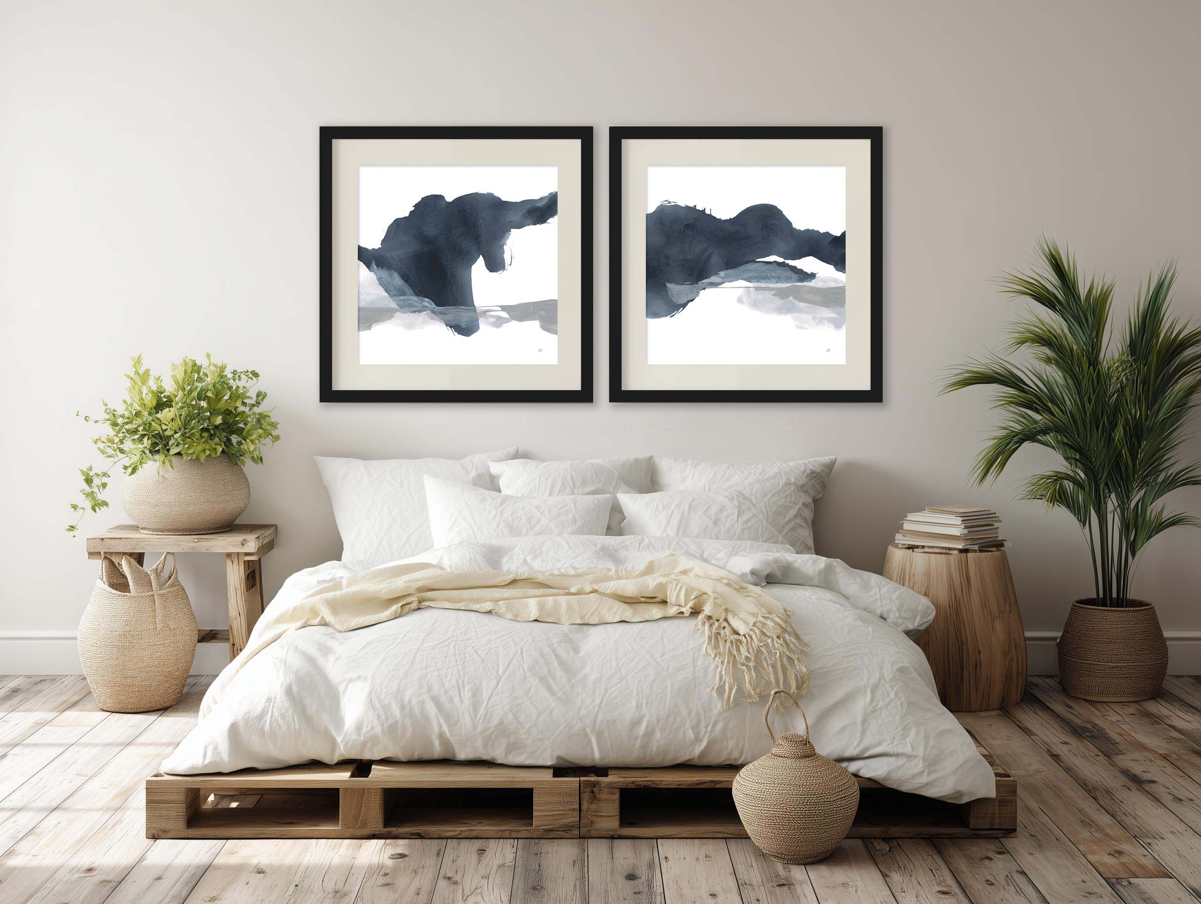 Abstracted Coastal Pair