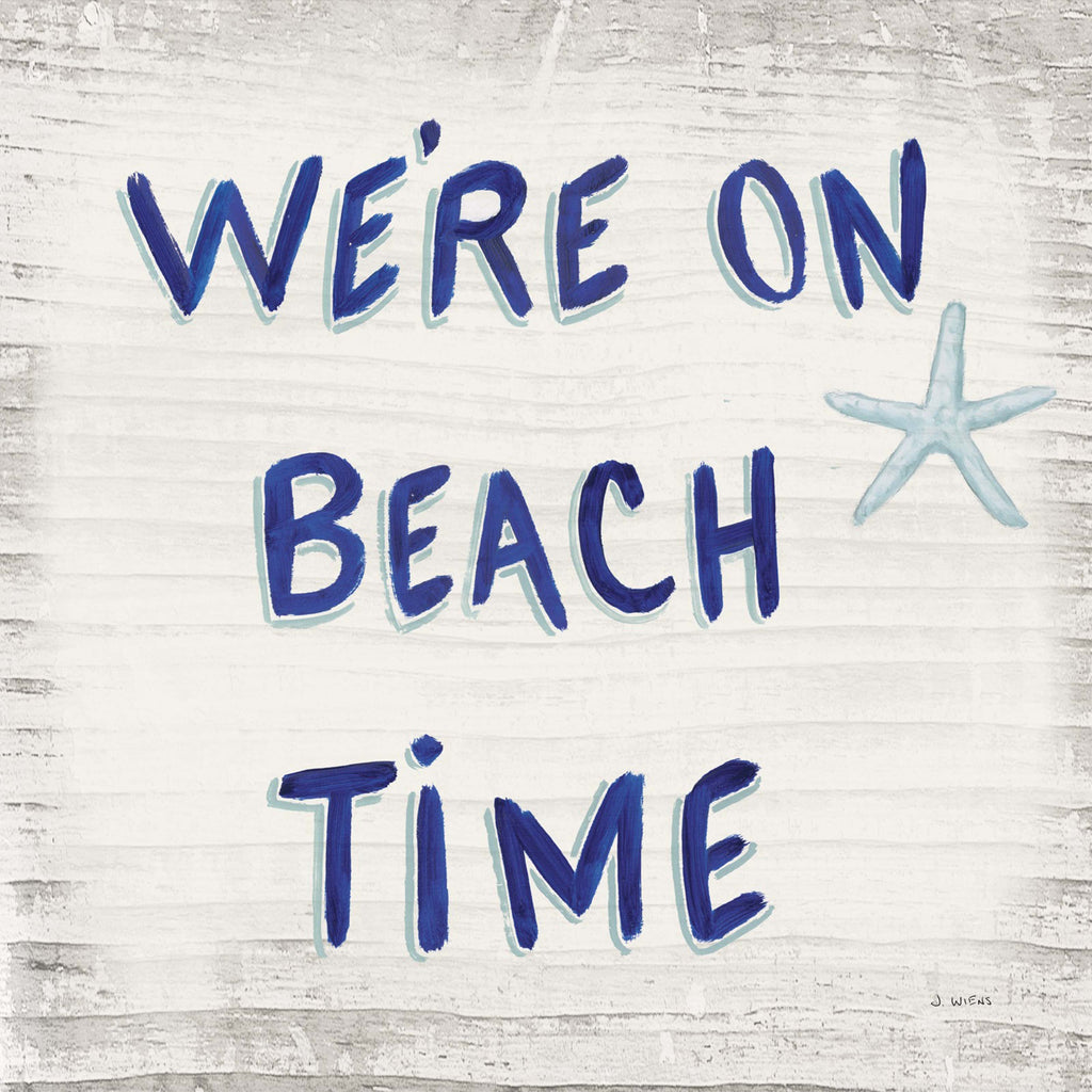 Beach Time  Diptych by James Wiens