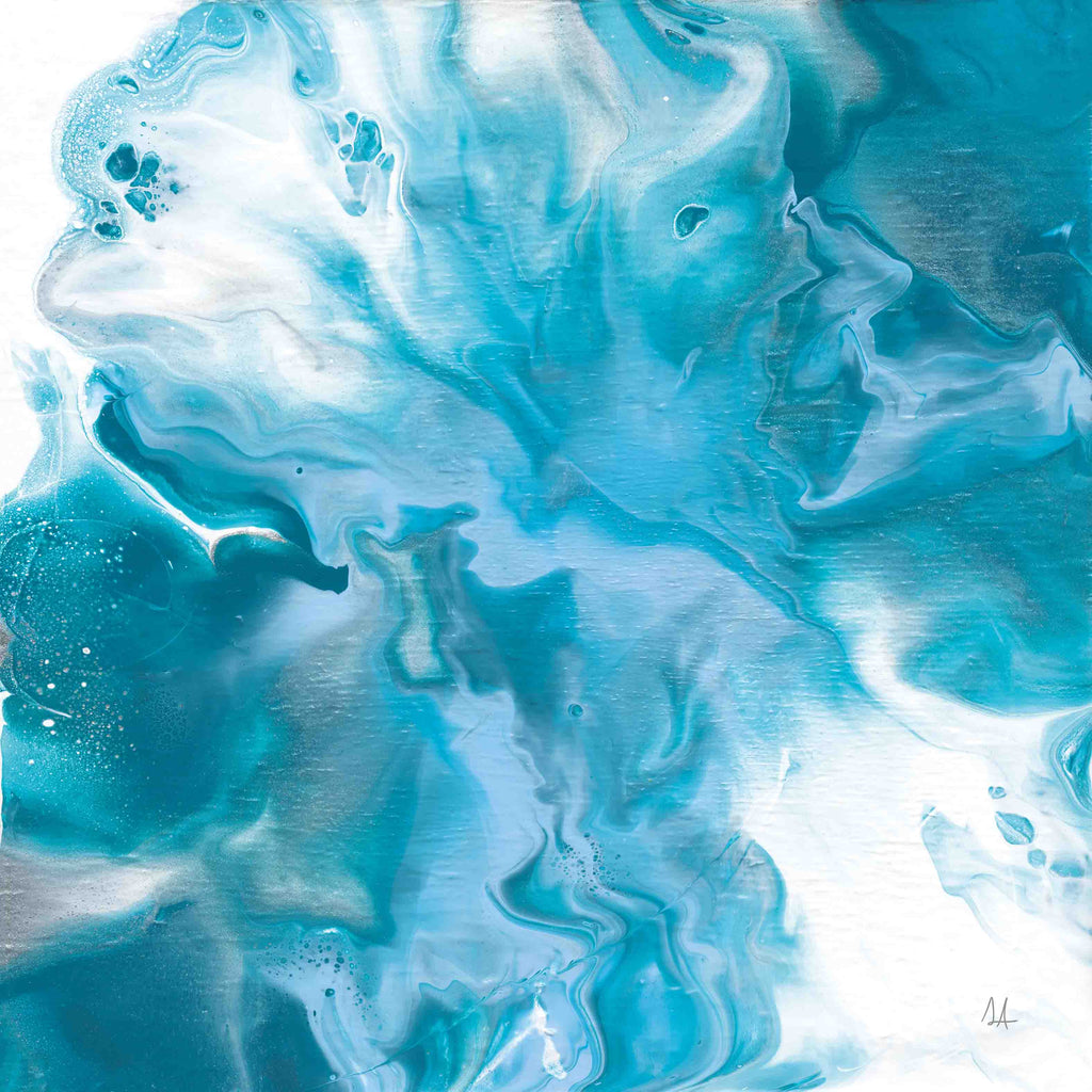 Blue Lagoon Diptych by Sarah Adams