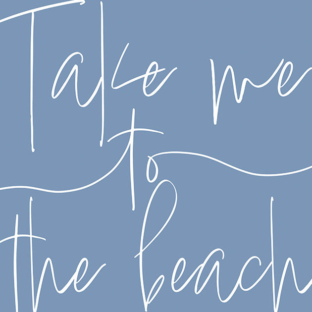 By the Beach Diptych by Sarah Adams