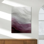 Calming Waves I Plum