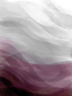 Calming Waves I Plum