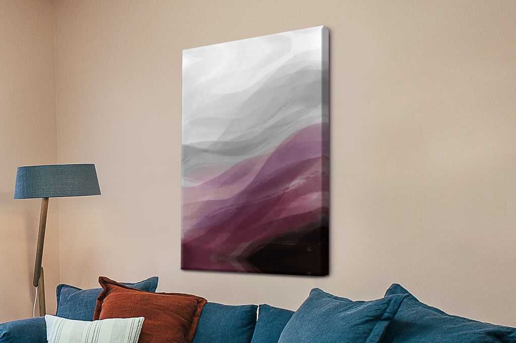 Calming Waves II Plum