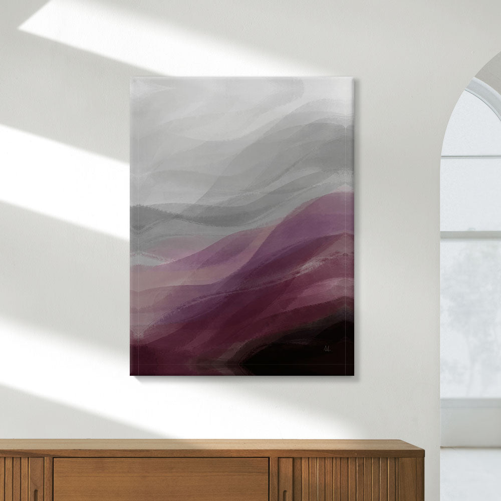 Calming Waves II Plum