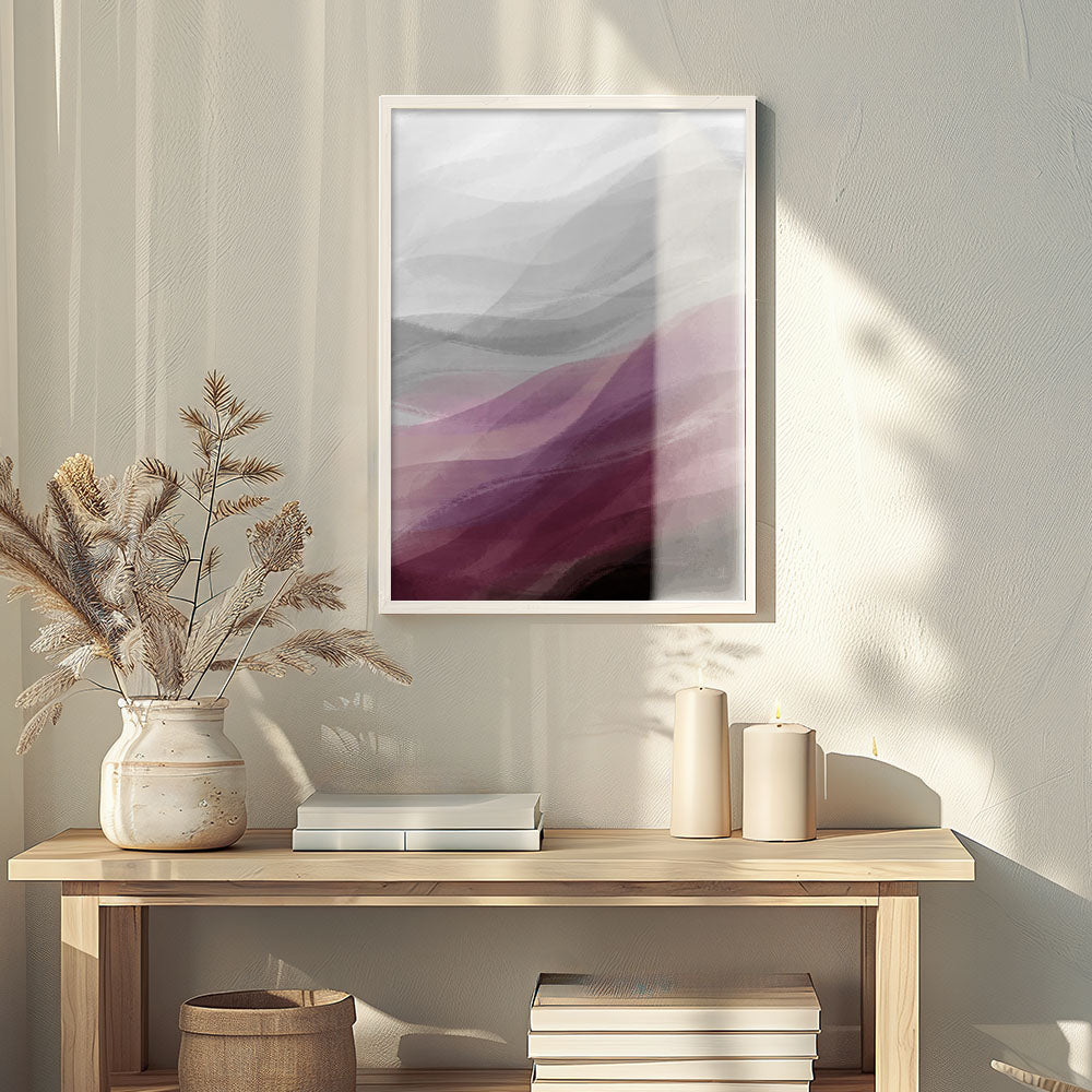 Calming Waves II Plum