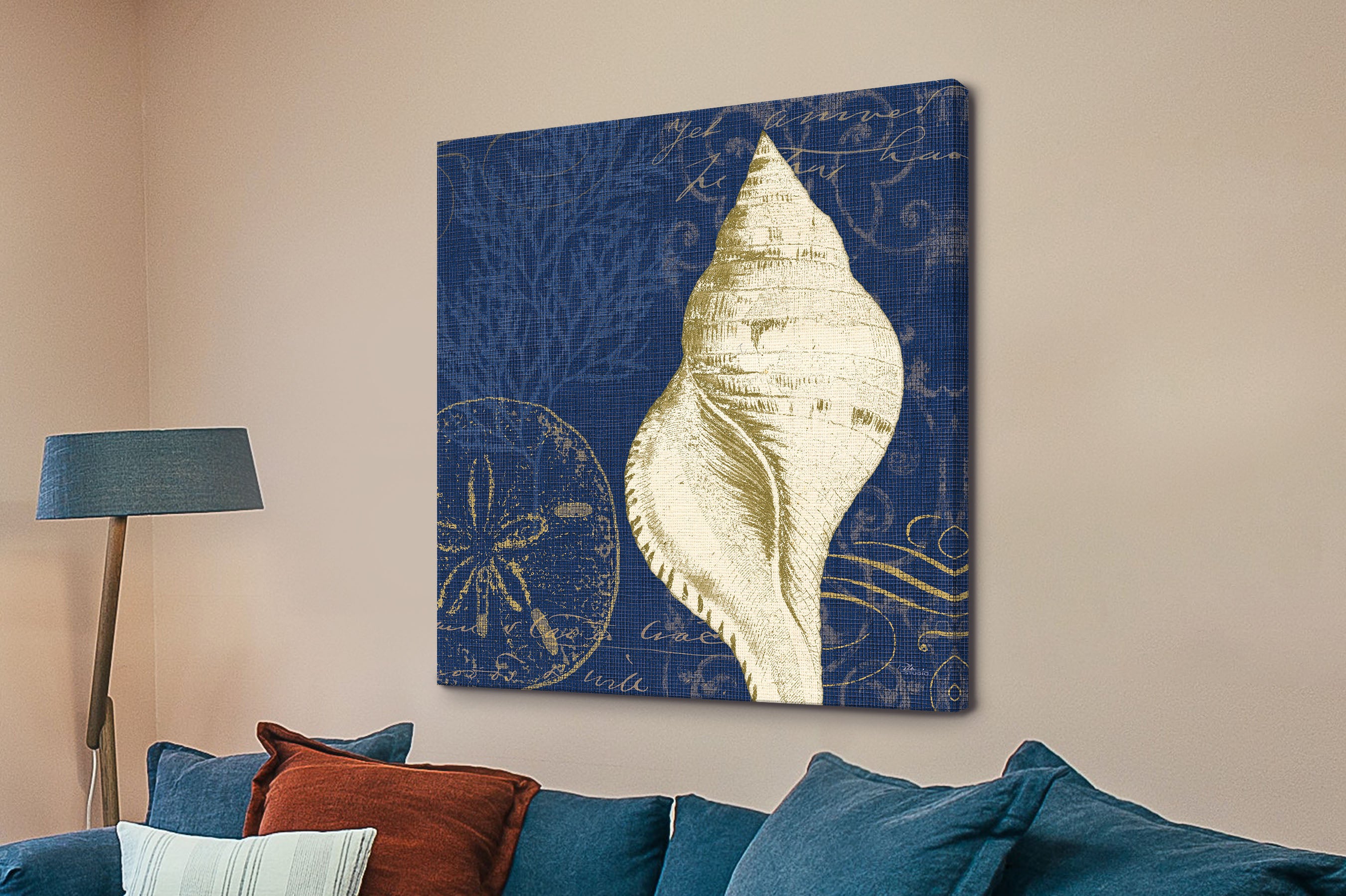 Coastal Moonlight IV Teal