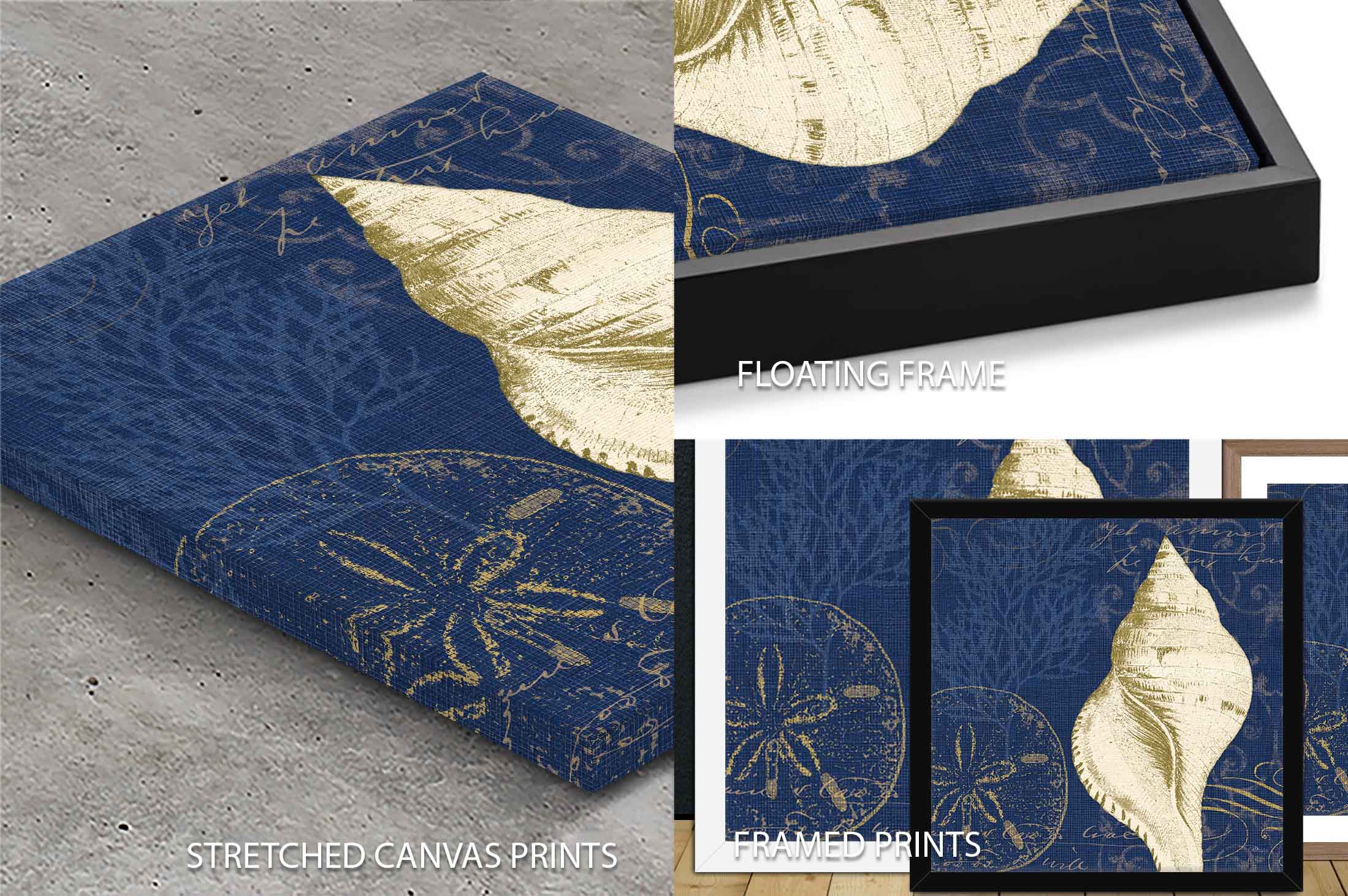 Coastal Moonlight IV Teal