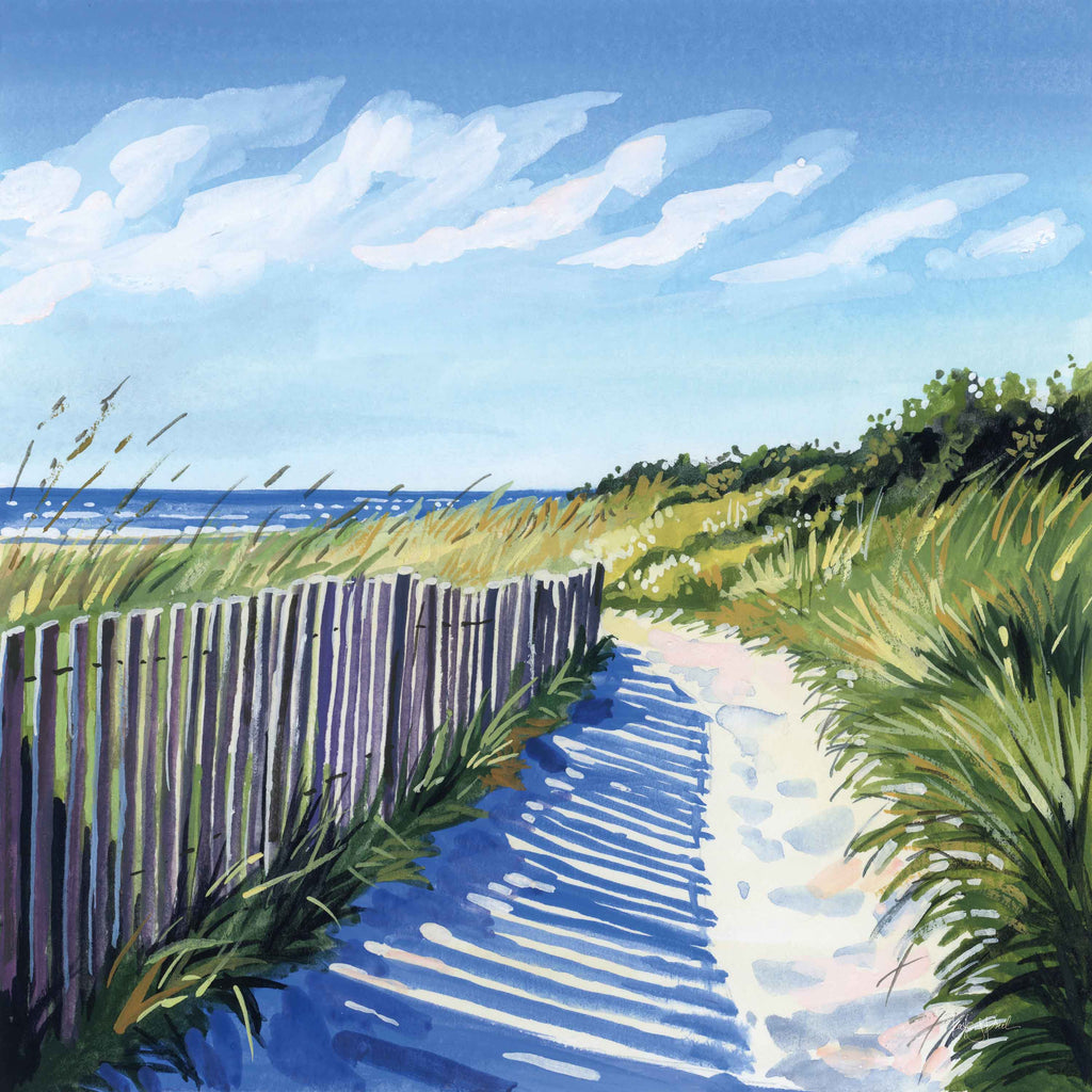 Grassy Path To The Beach Diptych