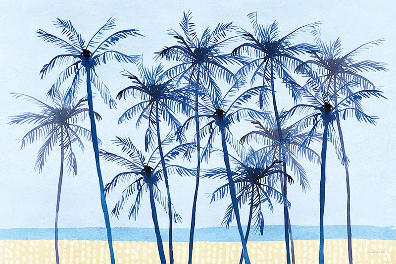 Laguna Palms I — palm trees art print at Salt and Sol Australia — printed in Australia