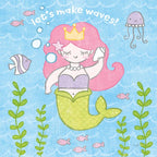 Magical Mermaid I — coastal wall art print at Salt and Sol Australia — printed in Australia
