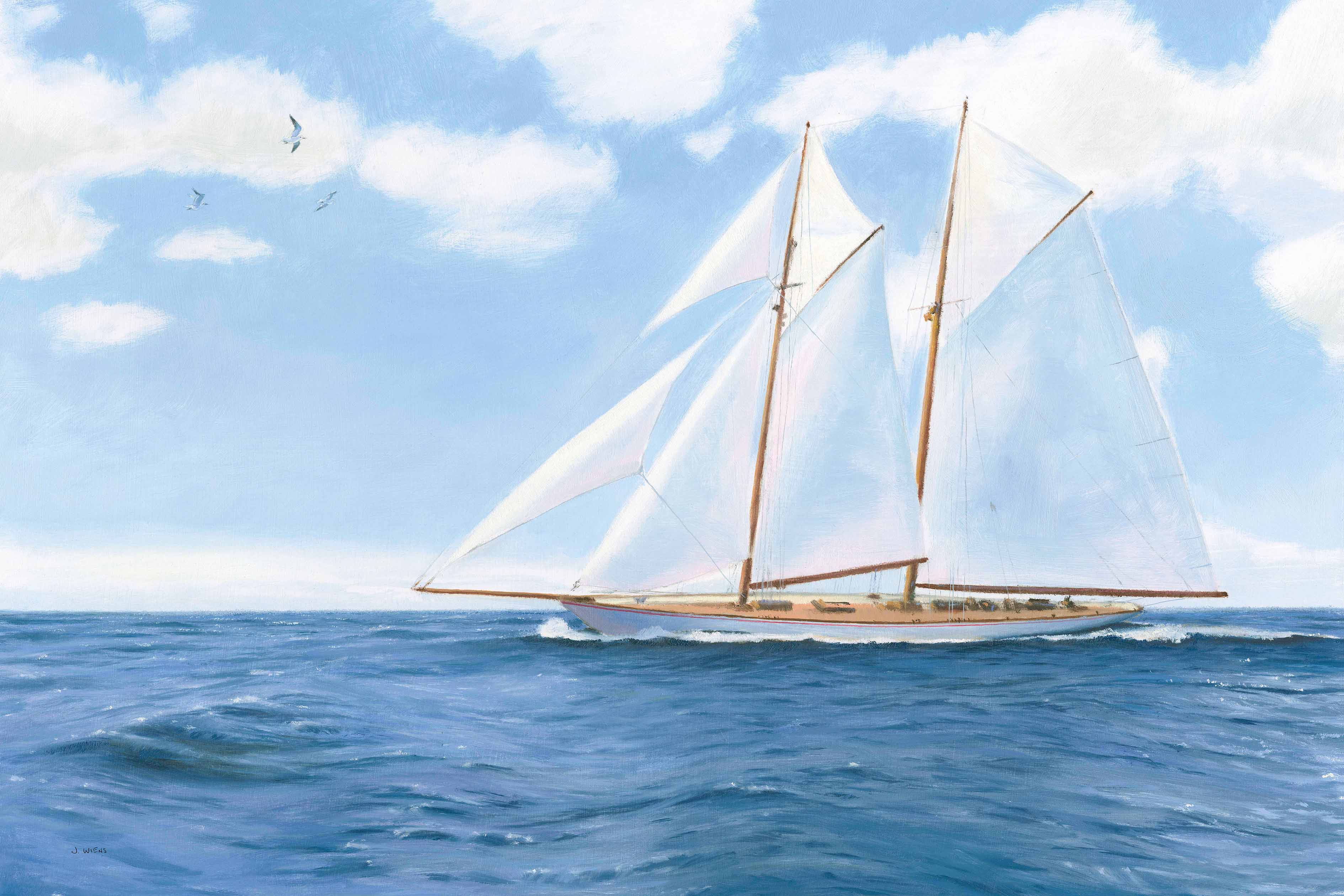 Majestic Sailboat
