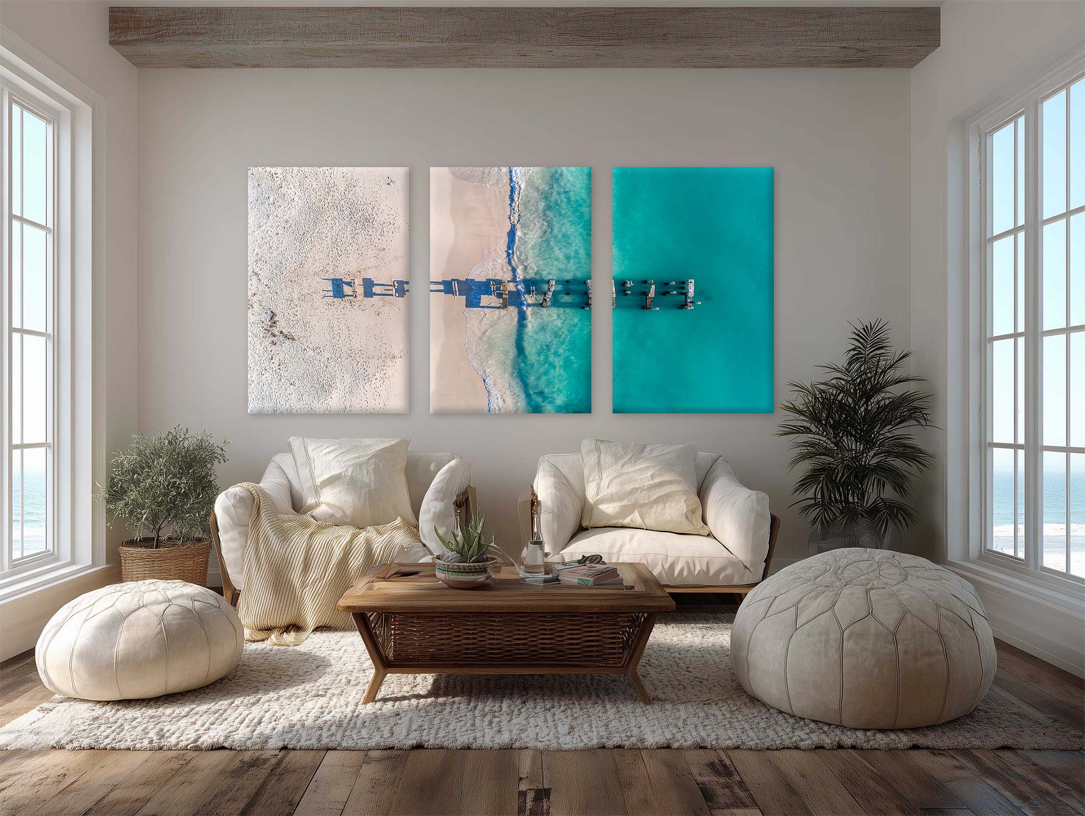 Old Jurien Bay Jetty Triptych