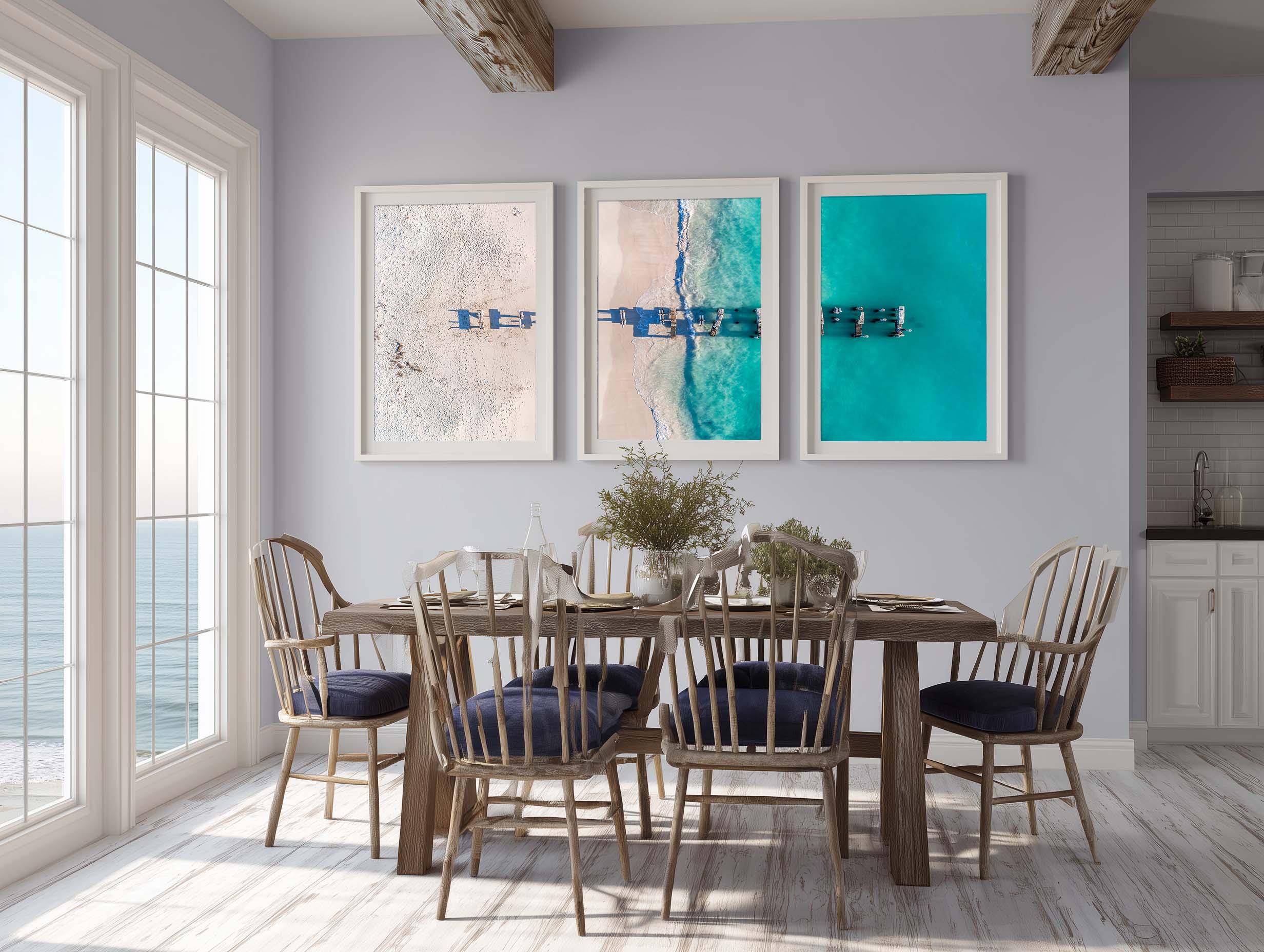 Old Jurien Bay Jetty Triptych