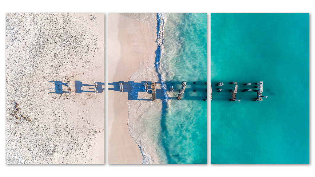 Old Jurien Bay Jetty Triptych