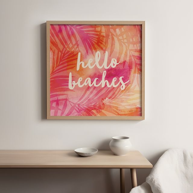 Boho Tropical Sign II