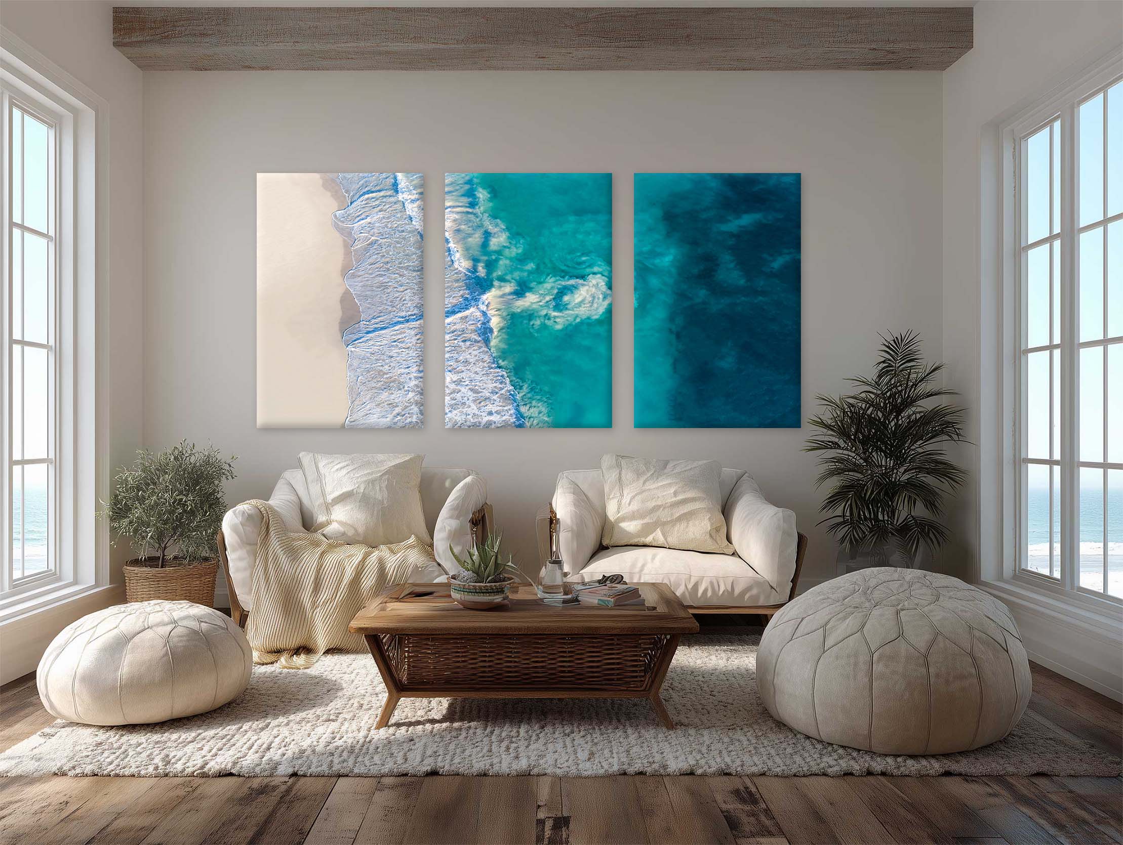 Riptide Triptych by Matt Day