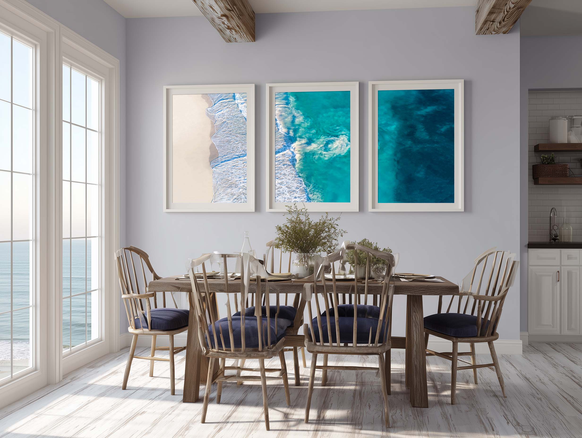 Riptide Triptych by Matt Day